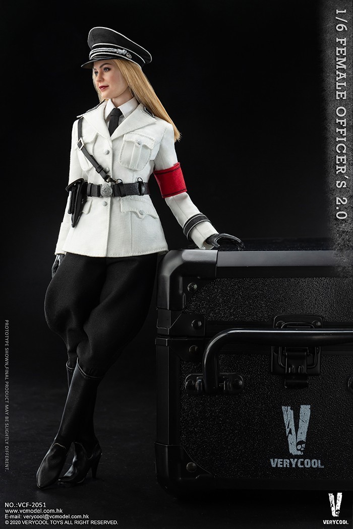 新品未開封 VERYCOOL VCF-2051 SS 女性オフィサー 2.0Female SS Officer 1/6フィギュア