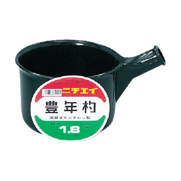 （まとめ）DICプラスチック 豊年杓#1.8柄なし SK-1.8 1個[x10セット]