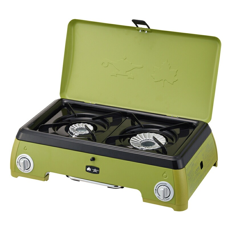 ロゴス ポータブル ガス カセットコンロ ２バーナー 81060050