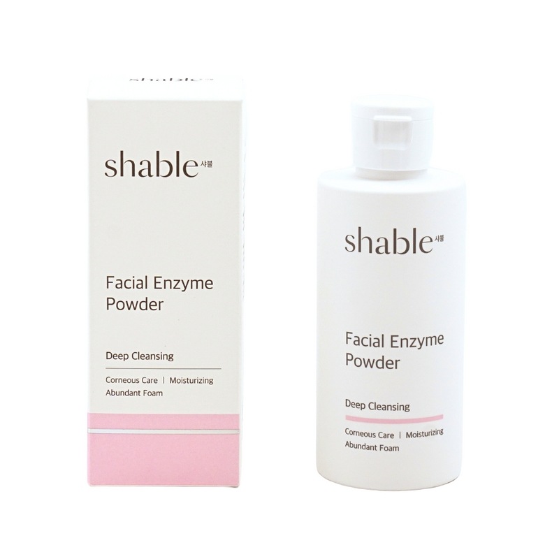 シャベルフェイシャル弱酸性エンザイムパウダー酵素洗顔料粉末クレンザーパウダーウォッシュ低刺激ディープクレンジング