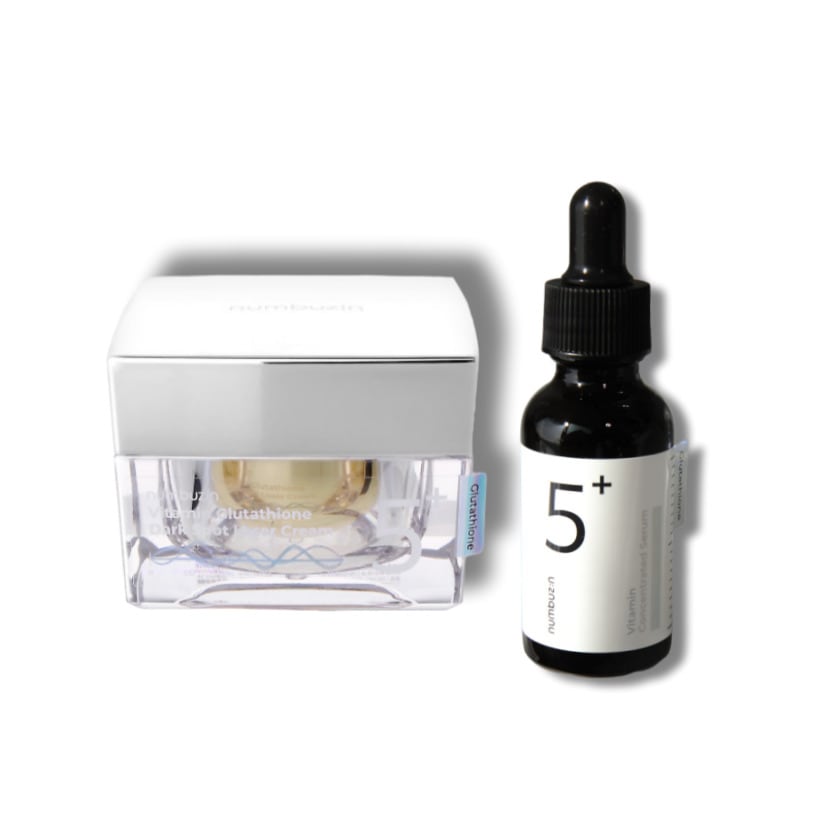 【5番ライン美容液＆クリーム】白玉グルタチオンCアンプル / グルタチオン トーニング レーザークリーム 5,211円
