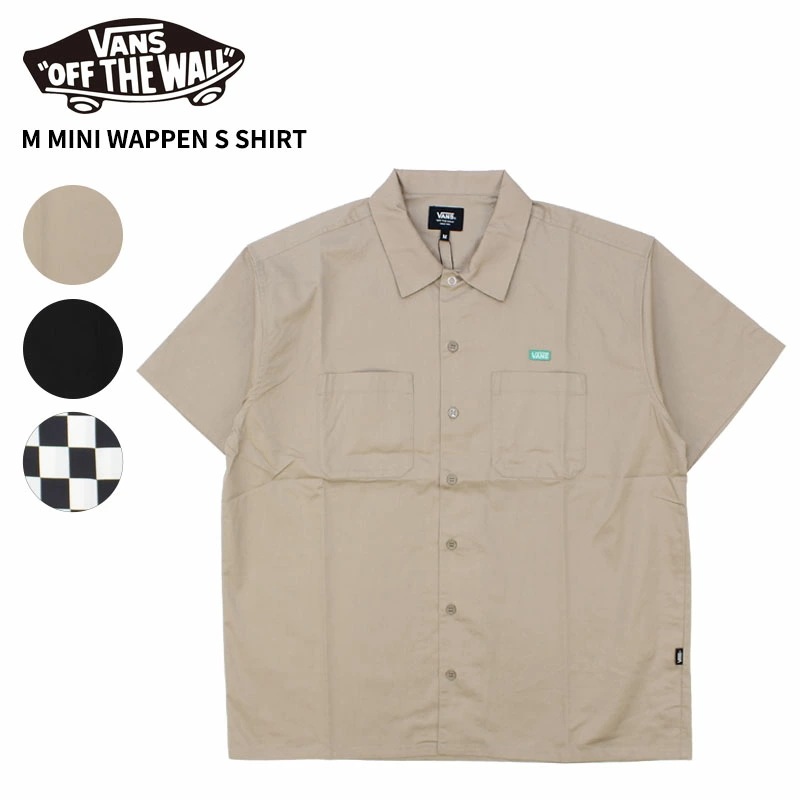 バンズ VANS M Mini Wappen S/Shirt メンズ 半袖シャツ 122r1060100