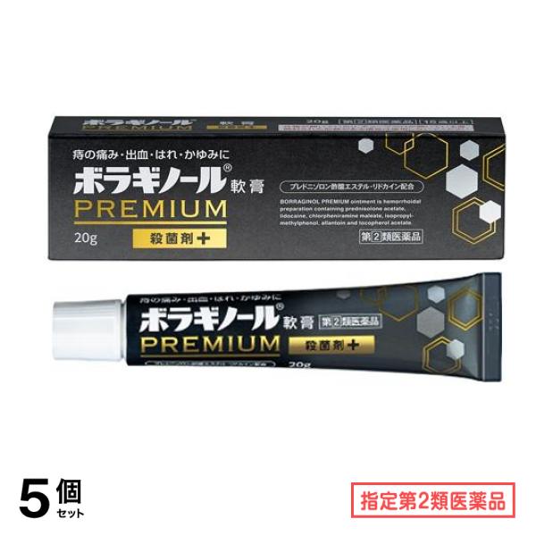 指定第２類医薬品 プレミアム軟膏 20g 5個セット