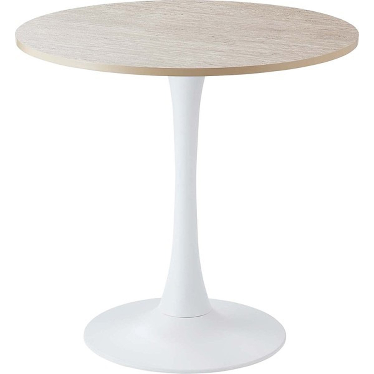 ラウンドテーブル 合成樹脂化粧繊維板 スチール 粉体塗装