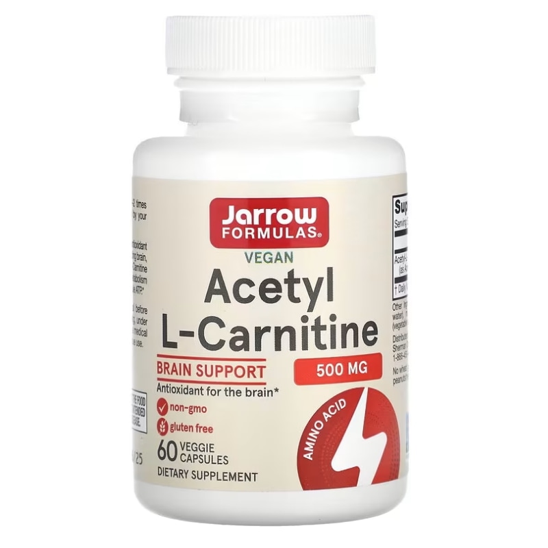 アセチル-L-カルニチン 500mg ベジカプセル60粒