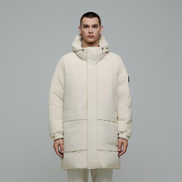 N244UDW141 ムータース モンスターダウン パーカー LBEIGE