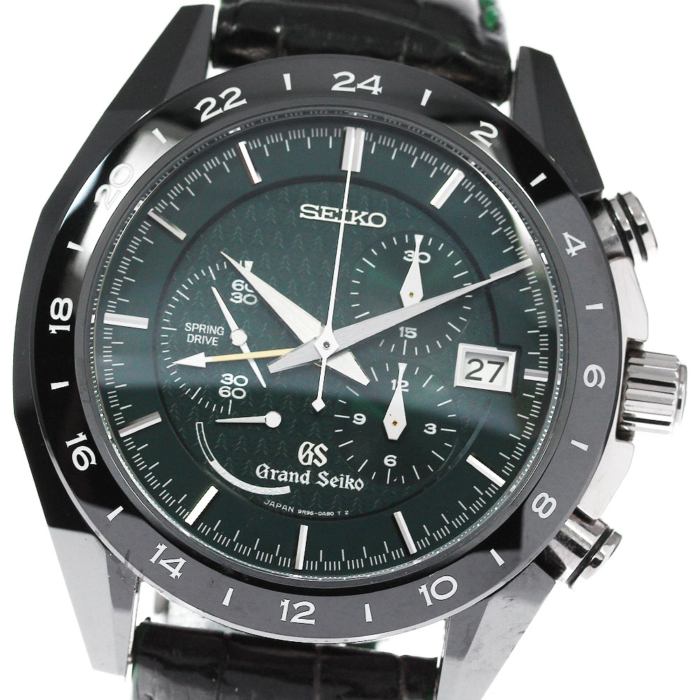 セイコー SEIKO SBGC017/9R96-0AC0 グランドセイコー リミテッドコレクション600本限定 スプリングドライブ メンズ 箱・保証書付き_821409【中古】