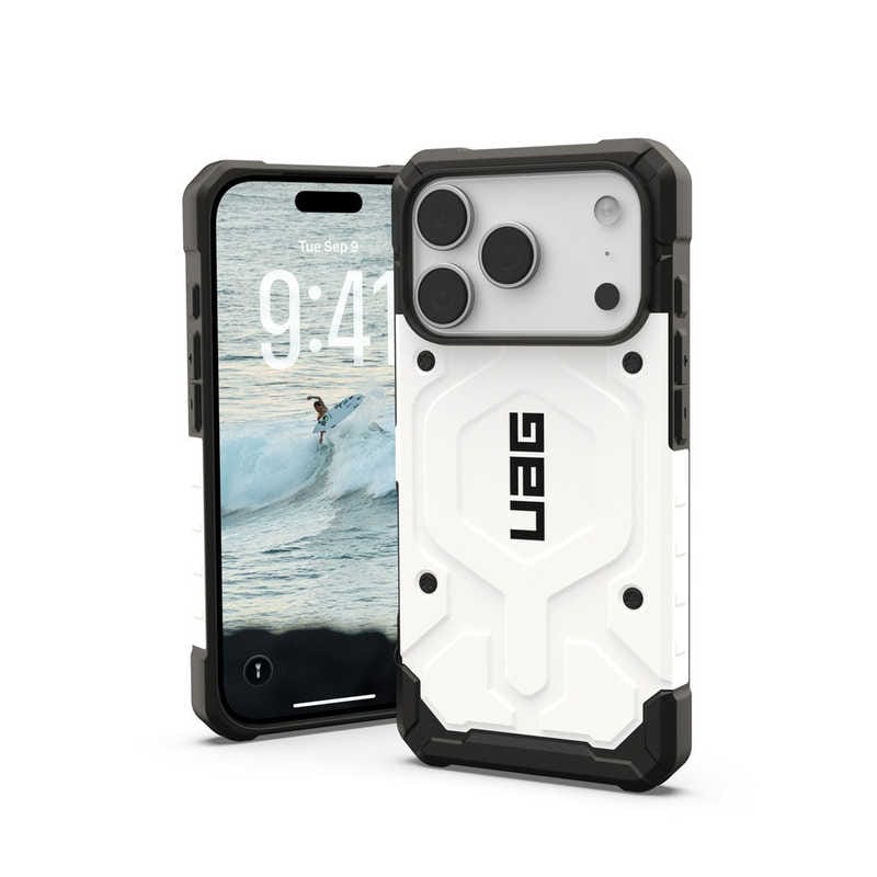 UAG　iPhone 17 Pro用 MagSafe対応 PATHFINDER(ホワイト)　UAG-IPH25MA-MS-WH