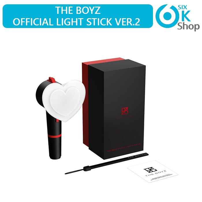 公式特典付き+ THE BOYZ OFFICIAL LIGHT STICK Ver.2 ペンライト 公式グッズ FANLIGHT STICK ザボーイズ