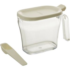 (42個セット) 調味料入れ 約幅75mm 約容量440ml スリム ホワイト 簡単開閉 リス リベラリスタ クックポット キッチン 台所