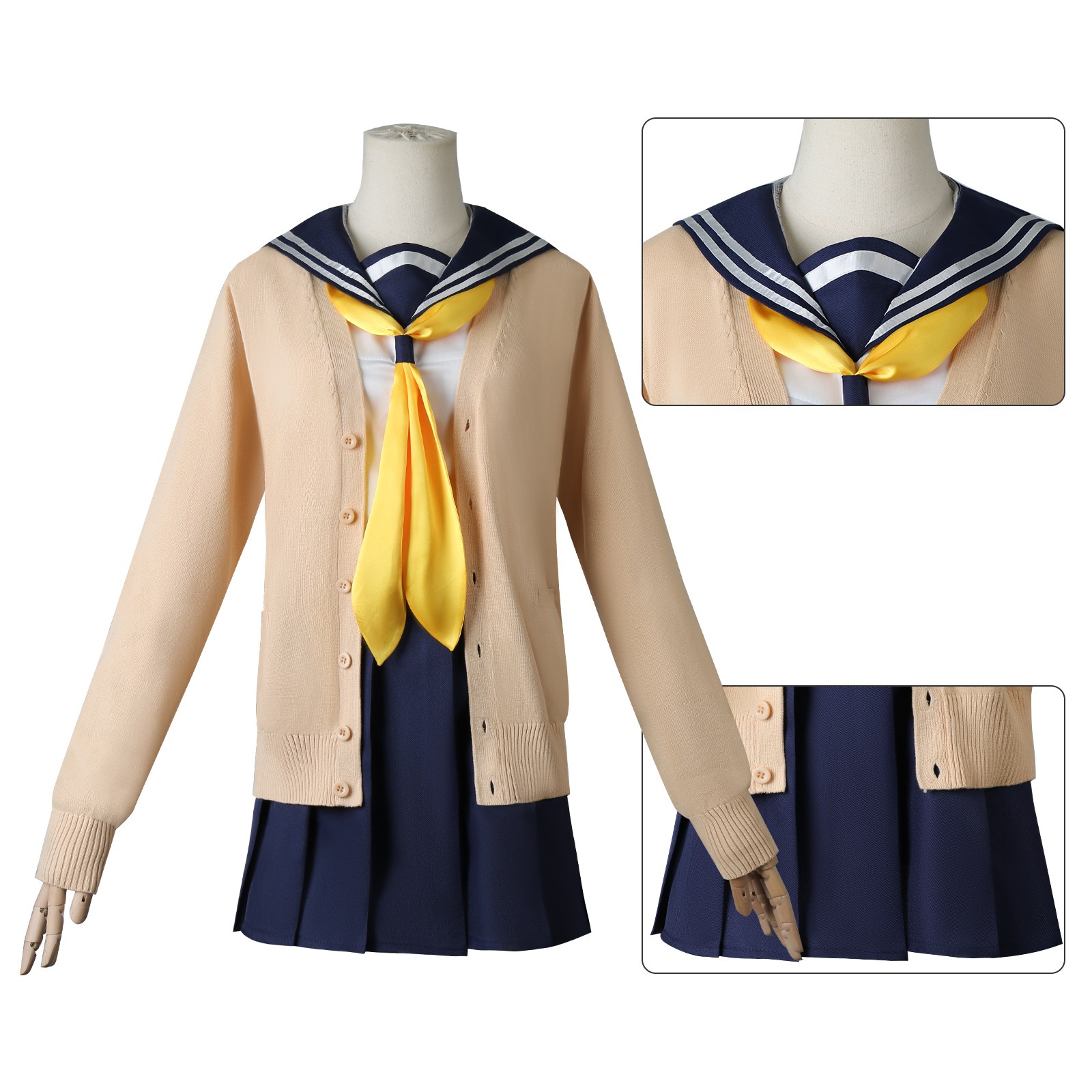 コスプレ 仮装鹿乃子乃子虎視眈々cos服馬車芽芽コスプレキャンパス制服アニメコーナー イベント用品 コスチューム