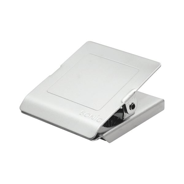 （まとめ）ソニック ステンレスマグネットクリップ L 口幅44mm CP-1093 1個 (×30セット)