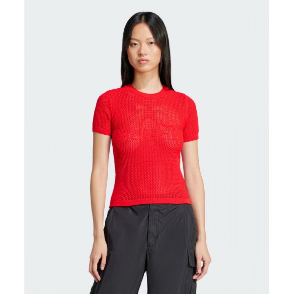 ADIDAS オリジナルス プレミアム クロシェ カレッジ ティ JD1077