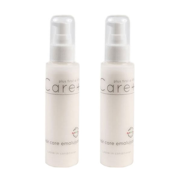 （2本セット）Care+ ヘアーケア エマルジョン 洗い流さない トリートメント 100ml