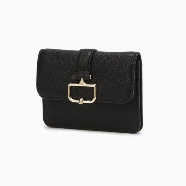 AK Bundang店 Burke Bag Charlotte Black D装飾 牛革カード入れ DCHO5E542BK