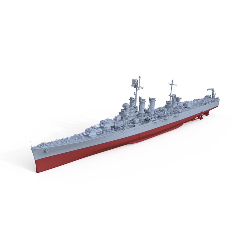 SSMODEL 1/700 SSC700571S ミリタリーモデルアメリカのウィチタ巡洋艦船底版