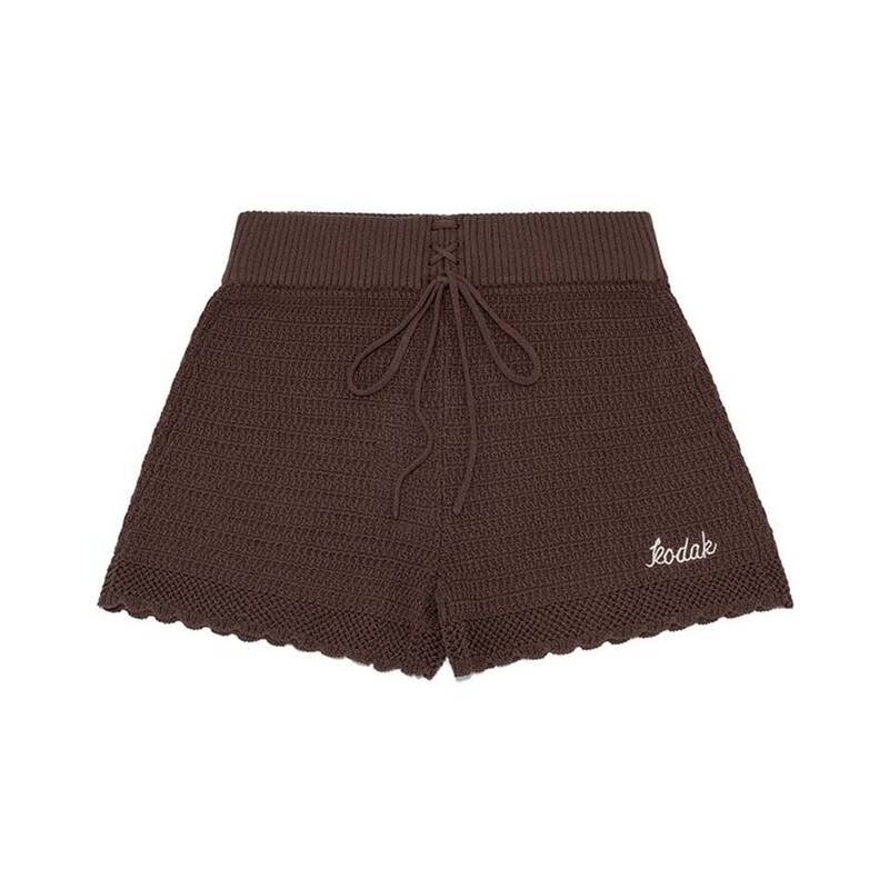 コダック KODAK ホットサマー セーター ショートパンツ レディース BROWN K3222LHP64BRW 376362
