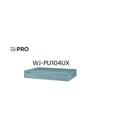 i-pro wj-pu104ux 4ポート 防犯カメラ用poeカメラ電源ユニット i-PRO WJ-