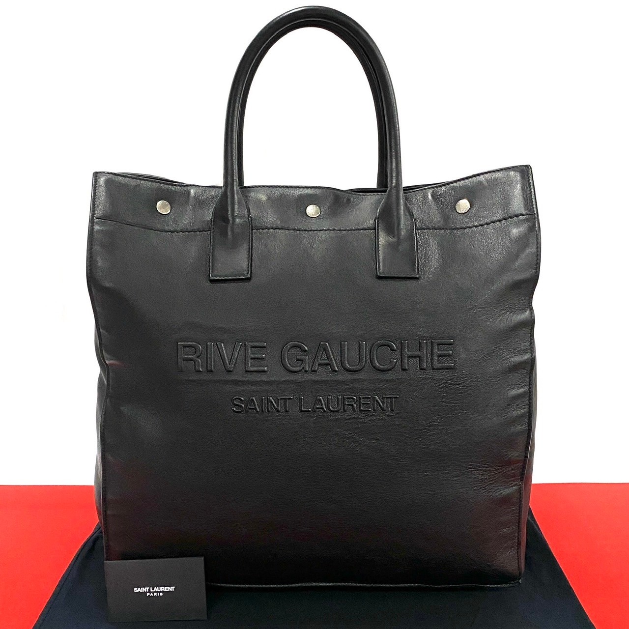 リヴゴーシュトートバッグ レザー ブラック 35892