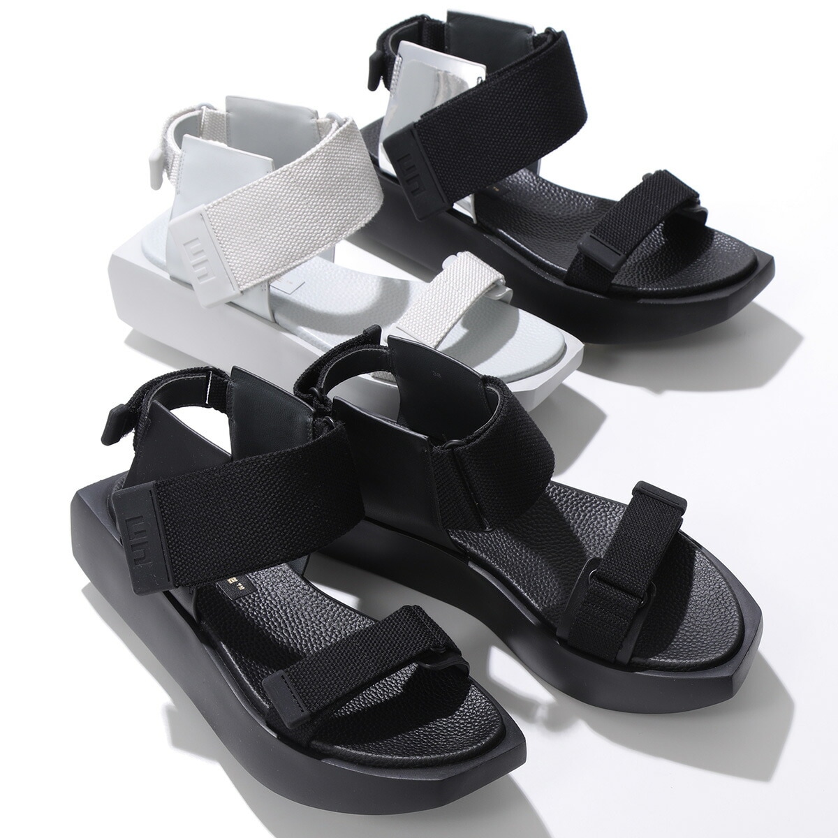 UNITED NUDE ユナイテッドヌード スポーツサンダル Wa Lo レディース スポサン プラットフォーム 厚底 ストラップ ロゴ シューズ 靴 カラー3色