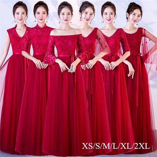 ブライズメイド ドレス ロング ロングドレス パーティードレス 演奏会 ピアノ 発表会 結婚 フォーマルドレス 結婚式 パーティー