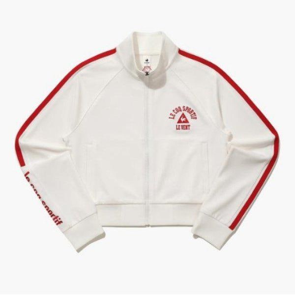 長袖Tシャツ KQF QQ122LFT22-WHT ウーマンズ サンデー パイピング トラックトップ / WHITE