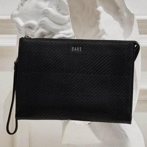 DBBA5E306BK [クラッチ][GREAT HOUSE CHECK][グレート ハウス チェック] ブラック ハウス チェック 牛革