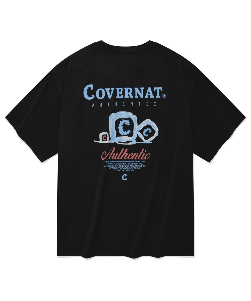 コバーナットアイスクーリングTシャツブラック