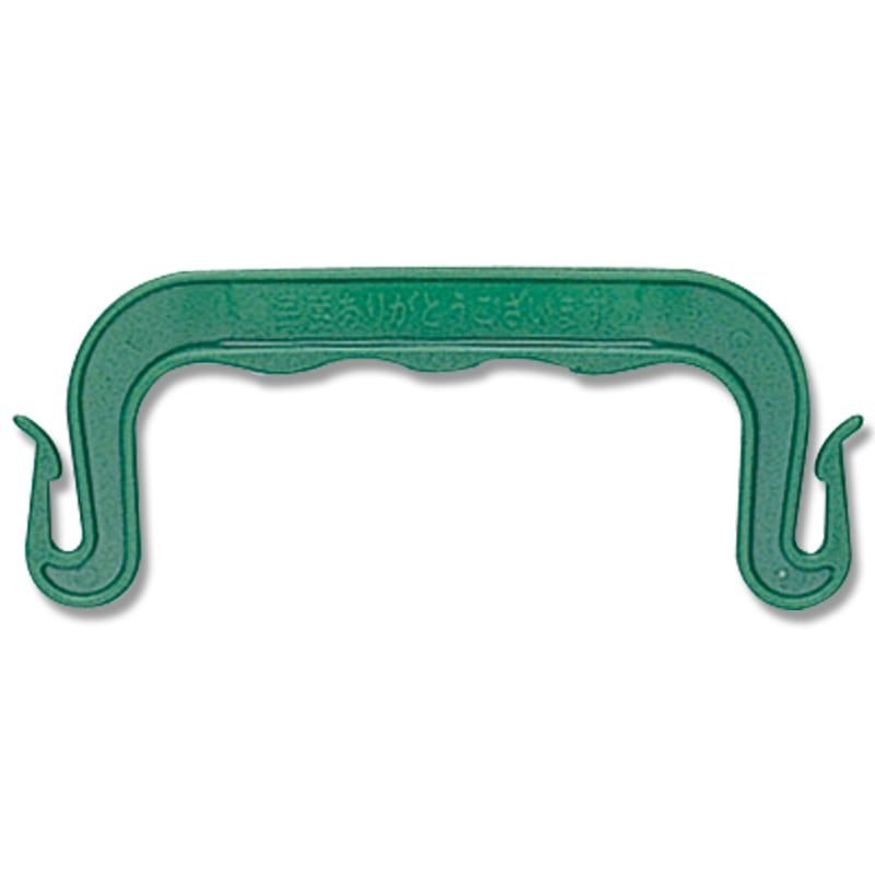 （まとめ買い）シモジマ HEIKO ホルダー Bタイプ 緑 200本 店舗用品 003600101 [x3セット]