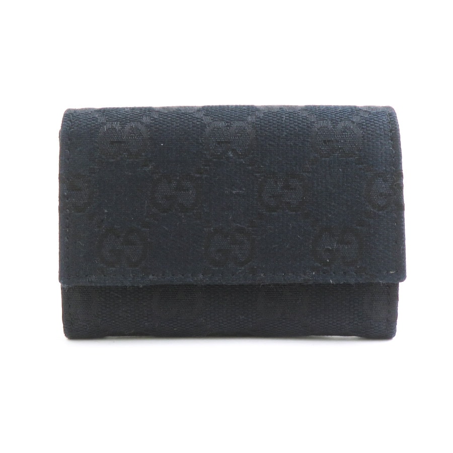 グッチ GUCCI コインケース GGキャンバス ブラック ユニセックス 120964 h31249a