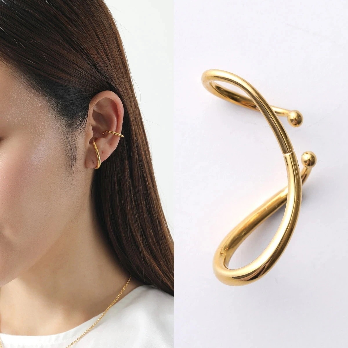 Charlotte Chesnais シャルロットシェネ イヤーカフ Petit Mirage 21BO111VER レディース イヤカフ 片耳販売 アクセサリー VERMEIL