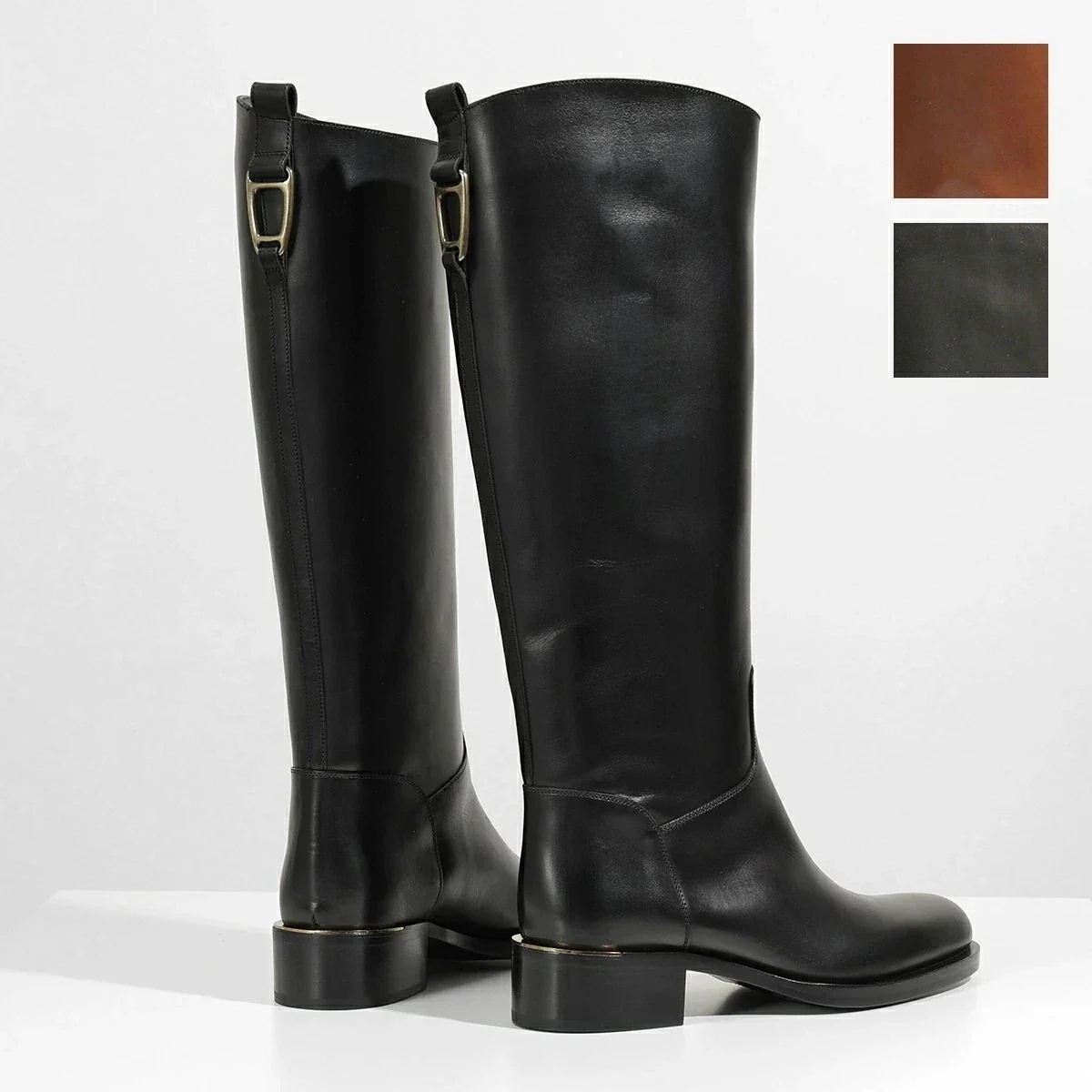SARTORE サルトル ロングブーツ SR3601 レディース レザー ジョッキー 靴 カラー3色