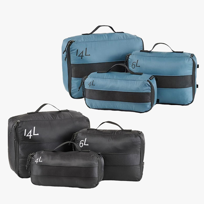 【2025春夏新作】 バッグ ポーチ トラベルポーチ セット パッキング はっ水 撥水 タイガーブルック トラベルキューブセット メンズ レディース トラベルグッズ サブバッグPU2423