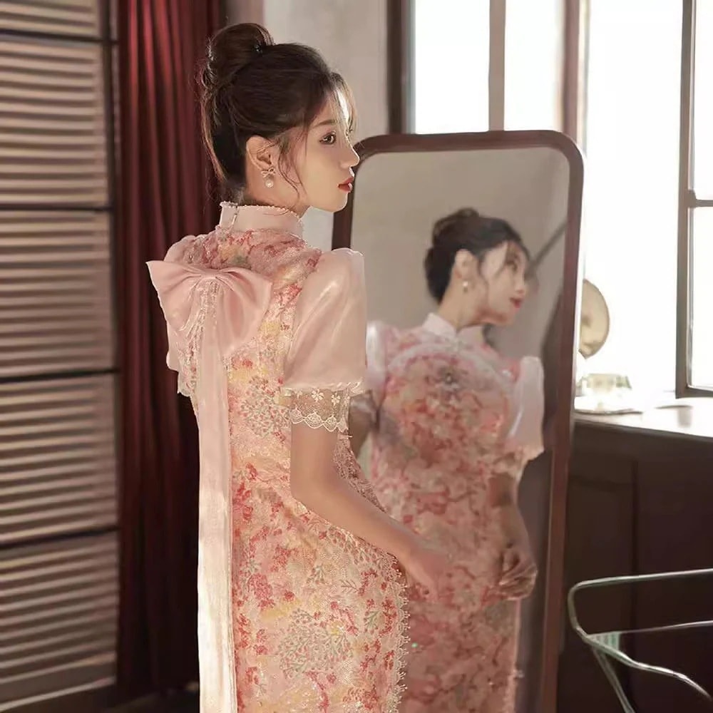 パーティードレス 婚約カクテル花嫁2025新しい女性のドレス