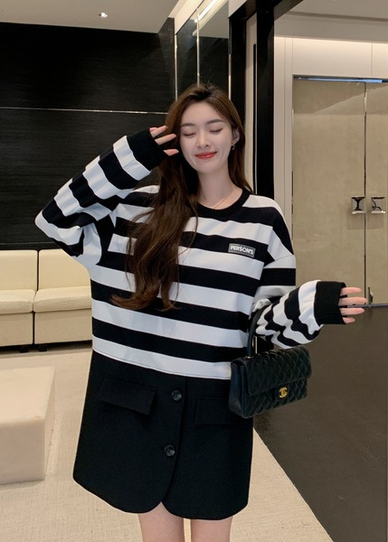 LIERKISS リエキス 280Gスプライスカジュアルストライプスカート 9,518円