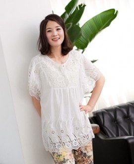 [Monte-Milano]pure cotton top /new iten