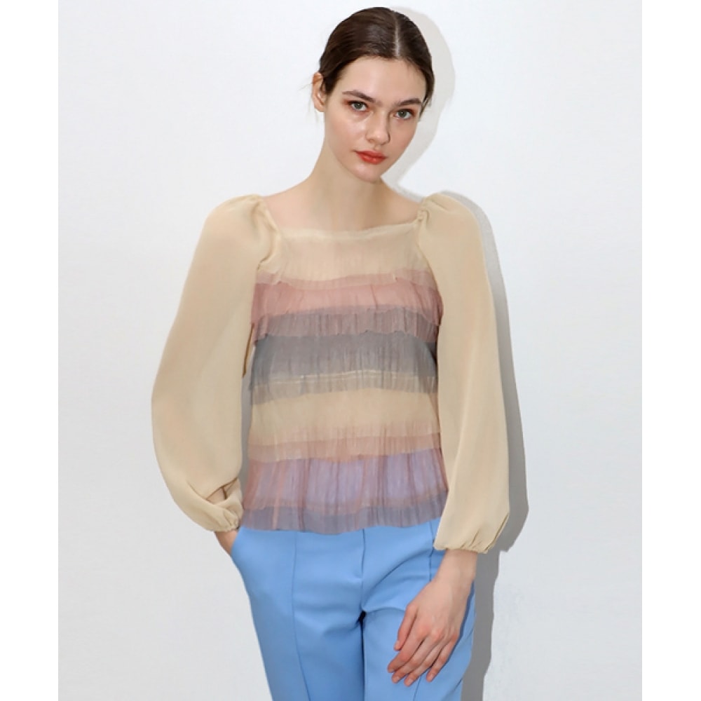 DAMAGE MNEMONICカンカンオフショルダー_ Cancan Off-shoulder 20,232円