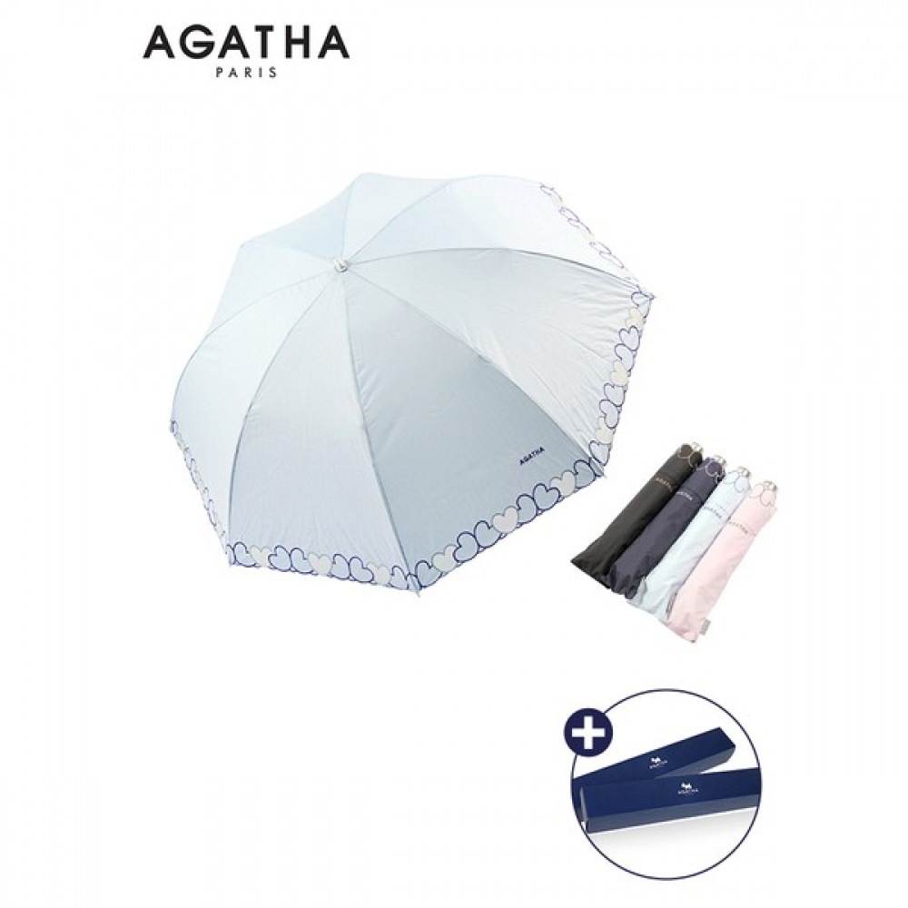 (アガタ) アガタダブルハートオーガンザスリムサンシェード AG2018 4,782円