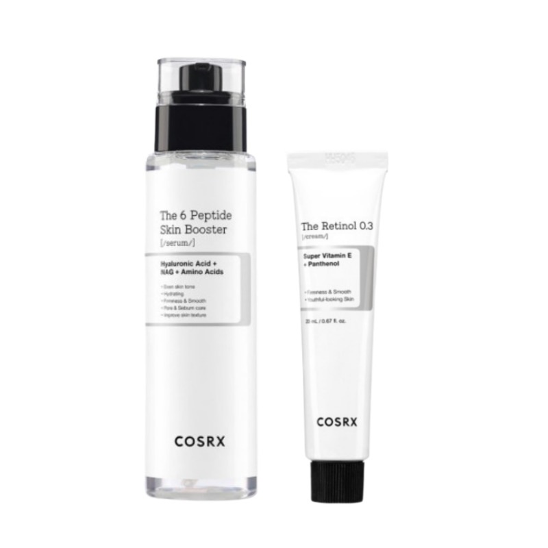 レチノール 0.3 ブースターセット（レチノール 0.3クリーム 20ml+6ペプチドセラム150ml）