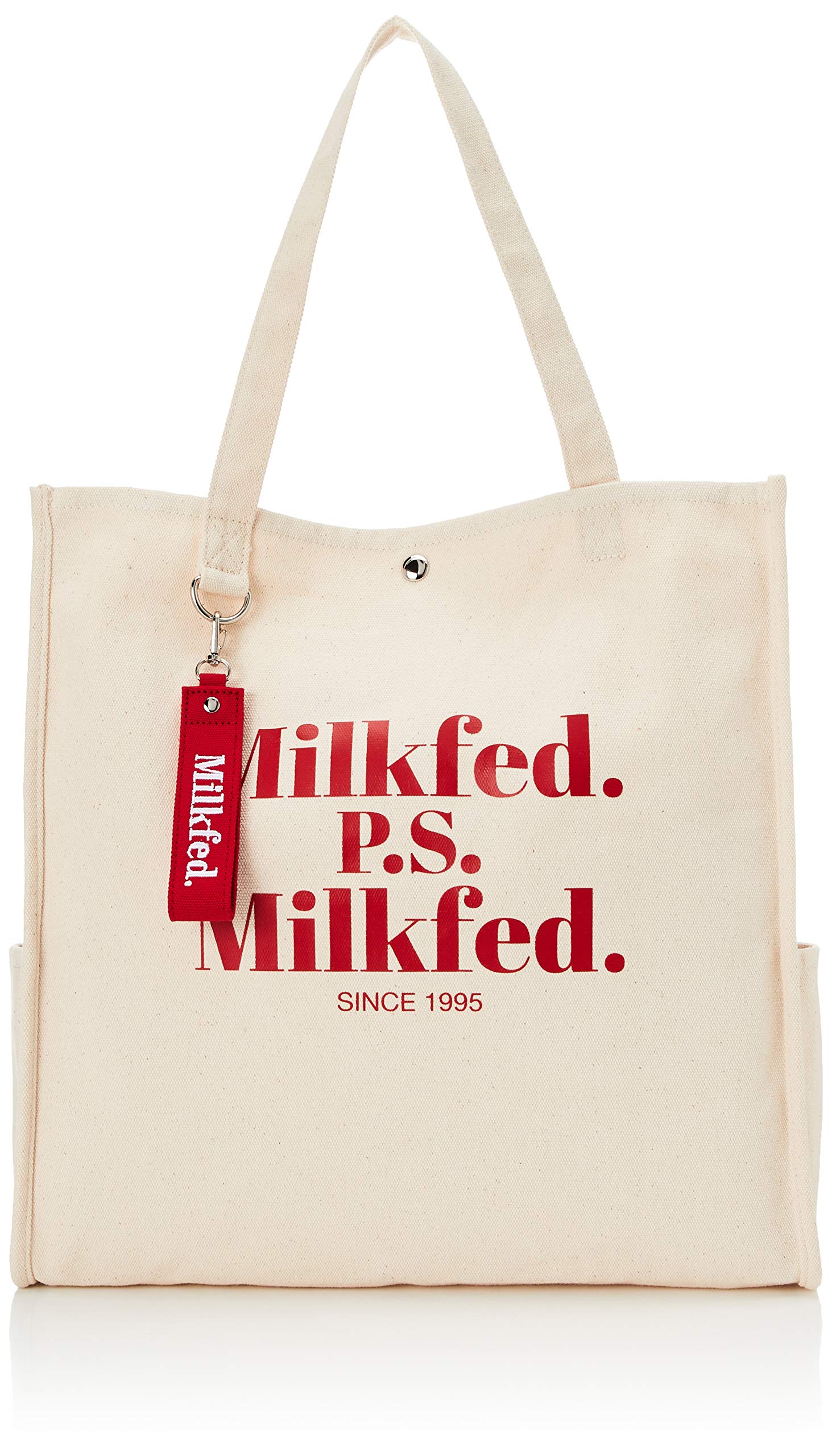 [ミルクフェド] トートバッグ DIDONE LOGO BIG TOTE 103203053014 レディース RED