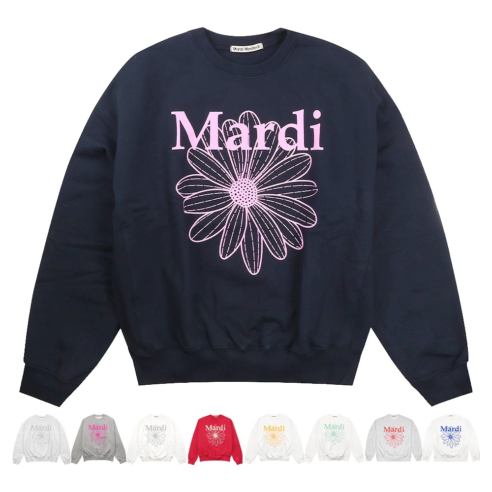 SWEATSHIRT FLOWERMARDI 長袖 レディース 韓国 ファッション アパレル 花柄 8,778円