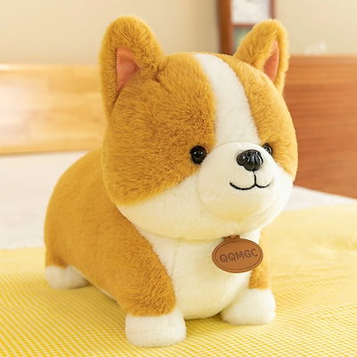 Qoo10] Q バージョン コーギー ぬいぐるみ 人 : 犬用品
