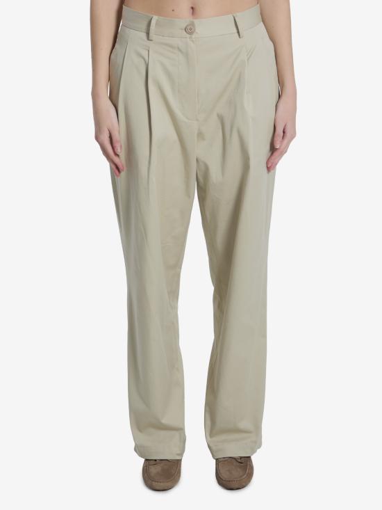 TAGLIATORE Women Straight Pants PEILEEN BEIGE