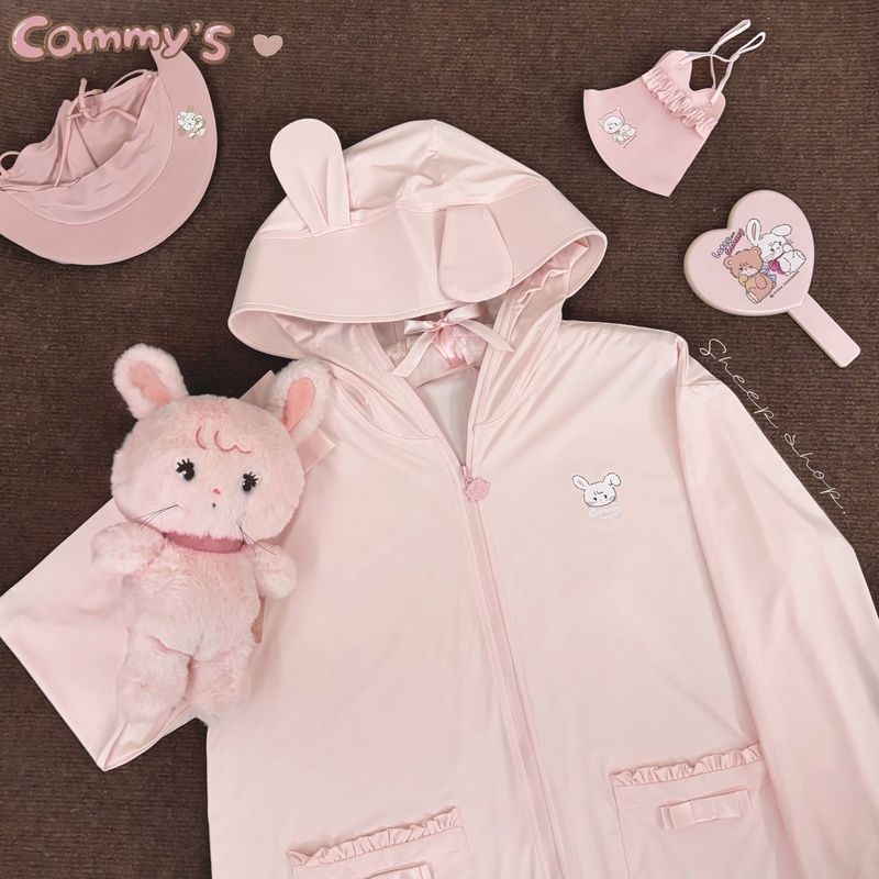 【A字スカートタイプ】羊商店mikko日焼け止め服ロング日焼け止め服紫外線防止氷糸オリジナルコート日焼け止めスカート