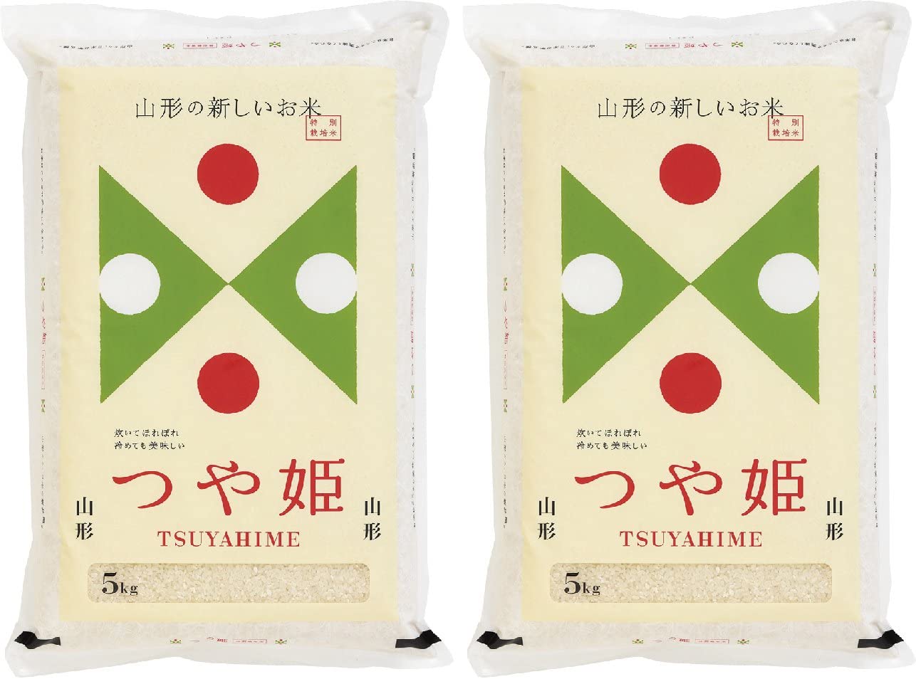 令和6年産 無洗米 山形県産 つや姫 10kg (5kgx2袋)