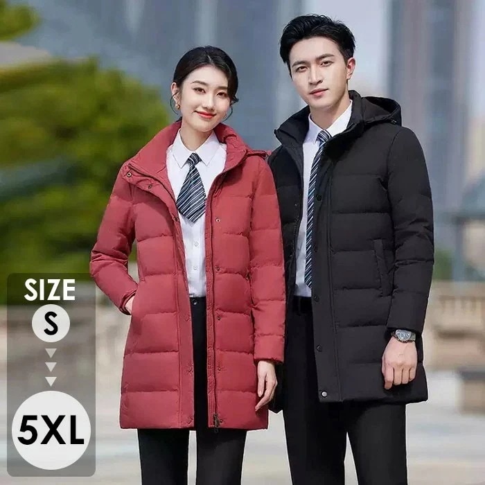 ダウン ダウンコート ロングコート ロング 防寒軽量 撥水 防風 暖かい レディース メンズ アウター ダウンジャケット ハイネック 袖 リブ 着ぶくれにくい スポーツ観戦 旅行 通勤 通学 大きいサ