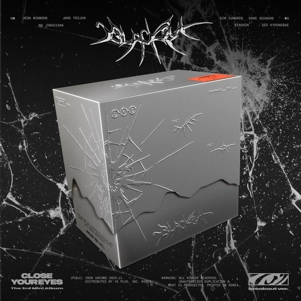 [MEGA] (Breakout Ver.) CLOSE YOUR EYES ミニ3集 Album blackout 韓国チャート反映 クローズ·ユア·アイズ