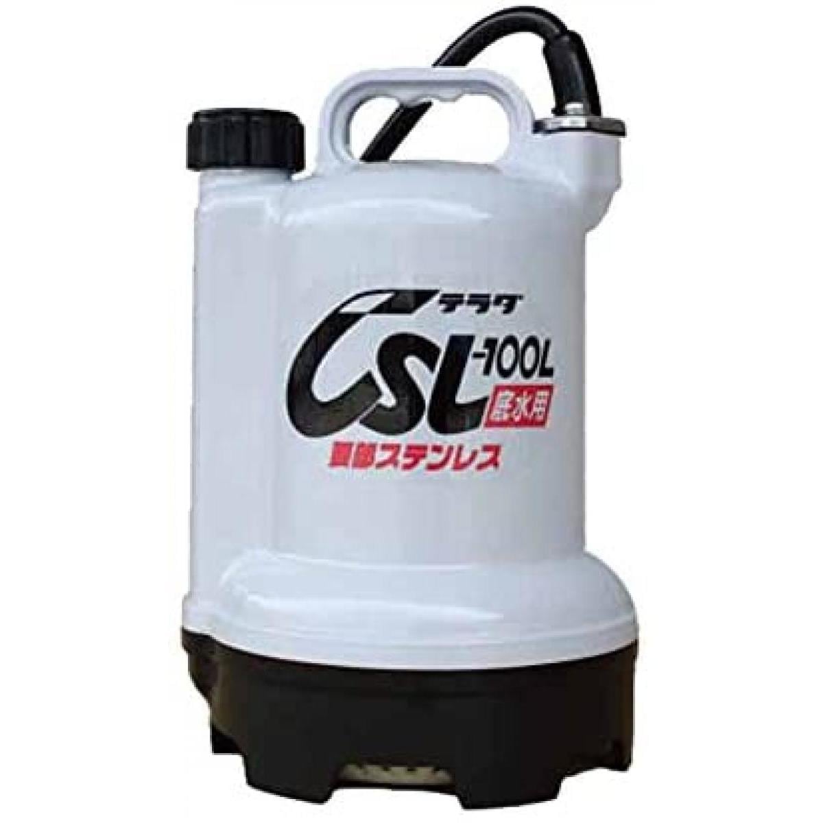 寺田 要部ステンレス水中ポンプ 底水用 60Hｚ CSL100L