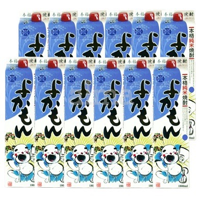 よかもん 米 1800ml(1.8L)パック12本 2ケース