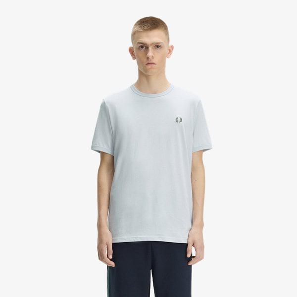 [スポーツ] リンガーTシャツ - ダスキーブルー AFPM2613519-28A